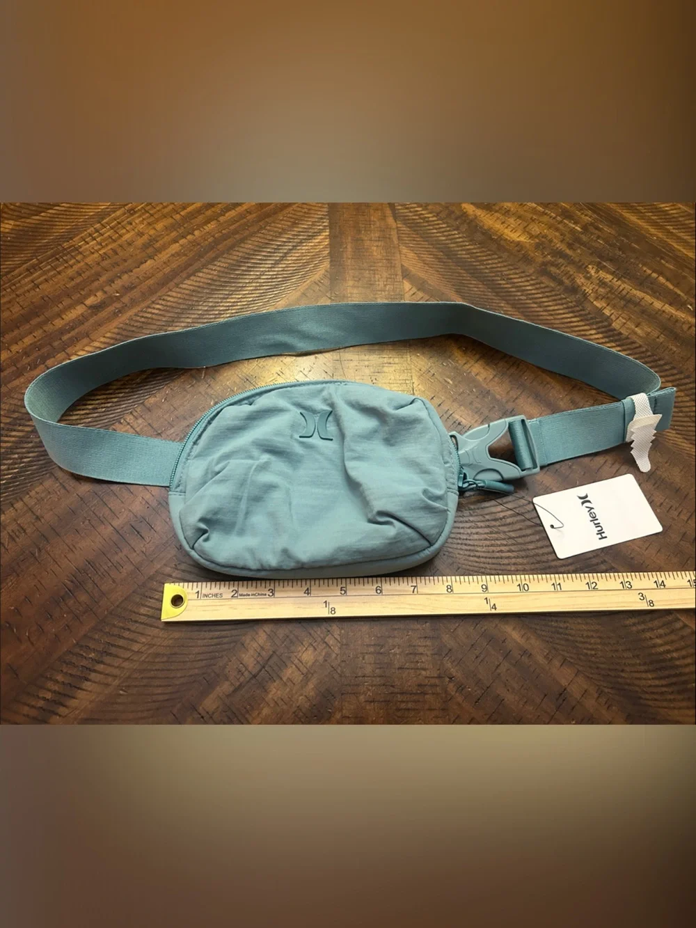 Hurley Teal Belt Bag with Adjustable Strap